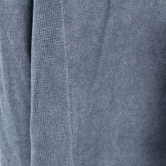 Armani Exchange Cotton Crew Neck Knit Pullover Sweater Mens Small Blue Gray - Picture 6 of 13